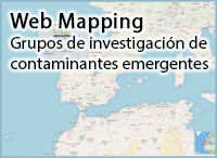Web Mapping contaminantes emergentes