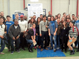 Alumnos del Máster en Hidrología y Gestión de los Recursos Hídricos reciben formación sobre el reciclaje de membranas de ósmosis inversa