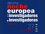 Investigando sobre el agua en la Noche Europea de los Investigadores e Investigadoras de Madrid 2019
