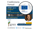Conferencia Virtual IMDEA Agua: I+D+i para el Pacto Verde Europeo