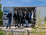 El presidente de la Confederación Hidrográfica del Tajo visita la planta metland­®