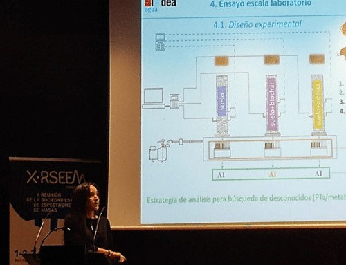 Blanca Huidobro, galardonada en la X Reunión de la Sociedad Española de Espectrometría de Masas.