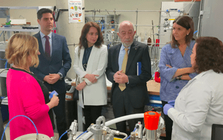 El consejero de Educación, Ciencia y Universidades visita IMDEA Agua
